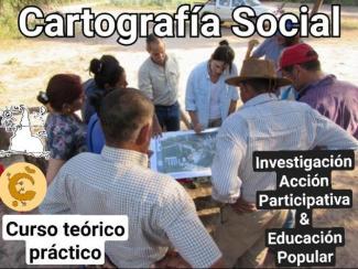 Cartel curso cartografía Social