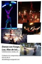 Performance de Danza con Fuego