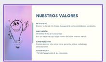 Nuestros valores 