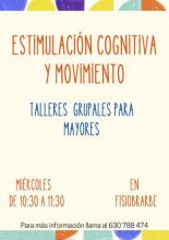 TALLERES DE ESTIMULACIÓN COGNITIVA Y MOVIMIENTO PARA MAYORES